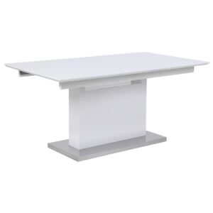SCANDI Bílý rozkládací jídelní stůl Dini 220 x 90 cm