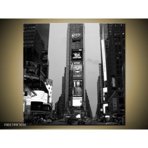 Černobílý obraz New Yorku (F001749F3030)