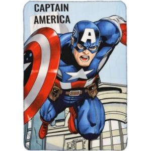 SUN CITY Fleecová / fleece deka Avengers Captain America 100x150