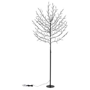 Eshopist Světelný strom – třešňové květy 200 cm s 220 bílými LED světly (teplé spektrum)