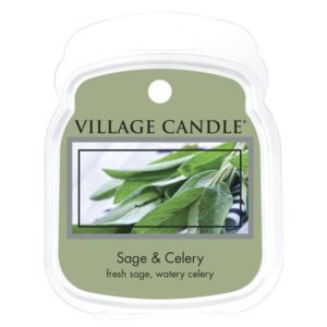 Village Candle Vosk, Svěží šalvěj - Sage Celery 62g