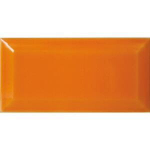 Obklady obdélník 15x7,5 3D prolamované různé barvy do koupelny i kuchyně Barva: Naranja