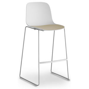 LAPALMA - Barová židle s kovovou podnoží SEELA