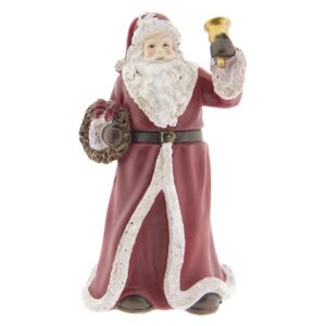 Dekorace Santa se zvonkem - 10*10*19 cm