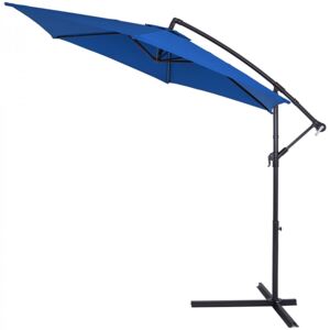 VivaDe Zahradní slunečník Alu 330cm modrý