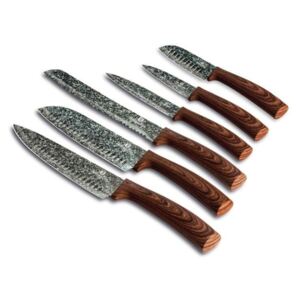 Berlingerhaus Sada nožů s nepřilnavým povrchem 6 ks Forest Line