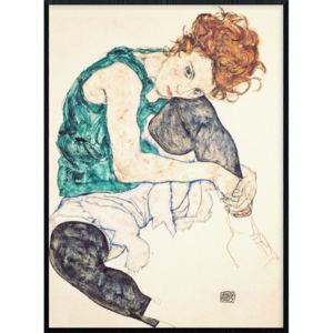 Edith (Egon Schiele, 1917) Rozměr plakátu: A4 (21 x 29,7 cm)