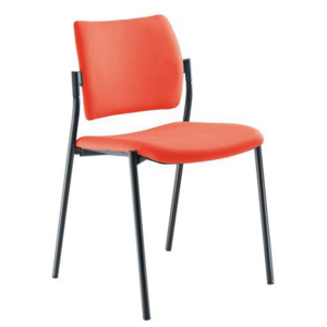 Konferenční židle Dream Black, oranžová