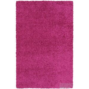 Chlupatý kusový koberec Rio 01RRR | růžový Typ: kulatý 80 cm