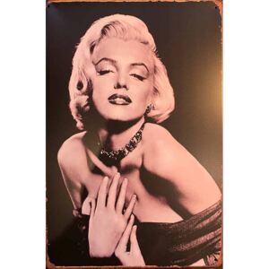 Cedule Marilyn Monroe 30cm x 20cm Plechová cedule
