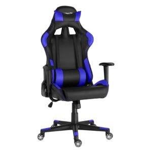 Herní židle RACING PRO ZK-006 černo-modrá