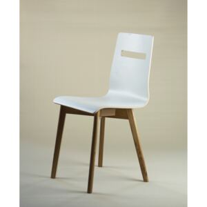 Jídelní dřevěná židle MIA W, dřevěný nábytek