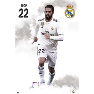 Plakát, Obraz - Real Madrid 2018/2019 - Isco, (61 x 91,5 cm)