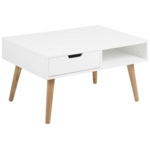 Konferenční stolek Marika 80 cm, bílá