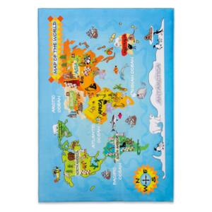 ČILEK - Dětský koberec GRAVITY WORLD 100x150 cm