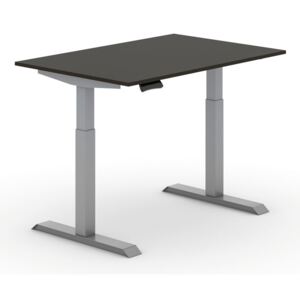 B2B Partner Výškově nastavitelný stůl, elektrický, 1200 x 800 mm, wenge + Záruka 7 let