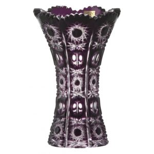 Váza Petra, barva fialová, výška 155 mm
