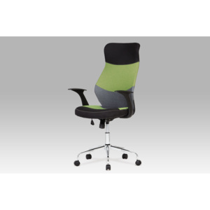 Kancelářská židle s houpacím mechanismem, mix barev KA-N849 GRN