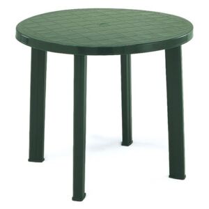 Plastový stůl TONDO - zelený