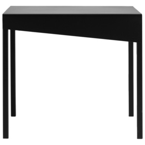 Černý odkládací stolek Custom Form Obroos, 50 x 50 cm