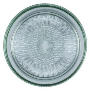 Bitz Mělký skleněný talíř 18cm Green