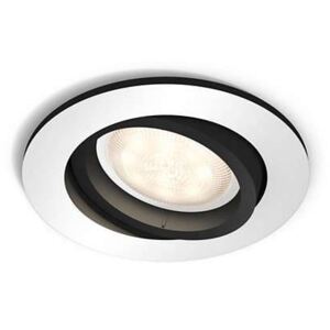 LED podhledové svítidlo Hue White Ambiance MILLISKIN, hranaté, stříbrné, bez ovladače / Philips Hue