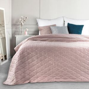 Přehoz na postel RABAT 220x240 cm růžová Mybesthome