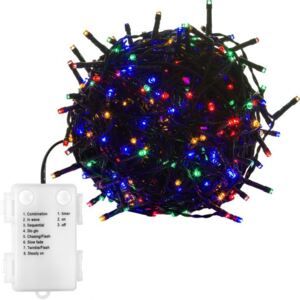 Vánoční LED osvětlení - 5 m, 50 LED, barevné, na baterie - VOLTRONIC® M67678