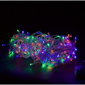Vánoční LED osvětlení - 10 m, 100 LED, barevné - OEM M02137