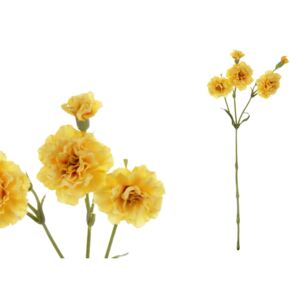 Minikarafiát, barva žlutá. Květina umělá. KT7400-YEL