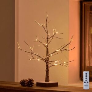 Svítící zasněžený stromek Kate 40 cm Sirius
