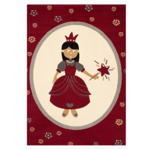Dětský kusový koberec Bambini 103065 | červený Typ: 140x200 cm