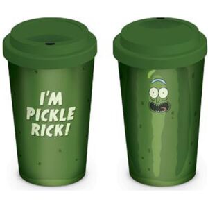 Cestovní hrnek Rick And Morty: Pickle Rick (objem 340 ml)