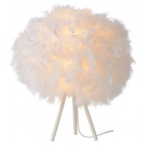 LUCIDE GOOSY SOFT Table Lamp E14 25W White, stolní lampa