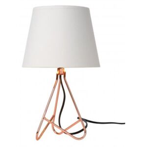 LUCIDE GITTA Table Lamp E14 H30cm Copper, stolní lampa