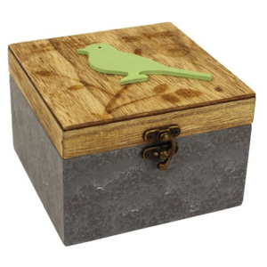 Dřevěná krabička D1101