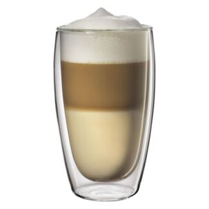 Dvoustěnná sklenice na latte machiato 350ml - Cilio