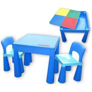 TEGA BABY Tega Dětský set Mamut 2 židle a stůl MODRÝ