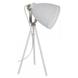 Stolní lampa Torino na trojnožce bílá