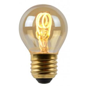 LUCIDE Bulb LED globe 4.5cm E27/3W 2200K Dimmable Amber žárovka, zářivka