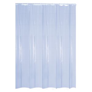 Ridder Sprchový závěs BRILLANT, PVC - transparent modrý - 180 x 200 cm 36003