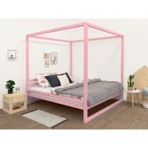 Benlemi Dvoulůžková postel Baldee 180x190 cm Barva: Růžová