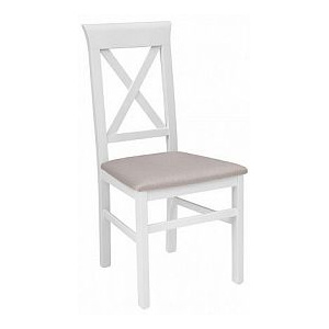 BRW ALLA 2 jídelní židle, bílá