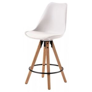 Pultová židle Edima III White / oak