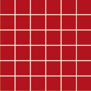 SP Obklad keramická červená Mozaika Červená lesklá 50 5x5 (30x30) cm - 80055.1
