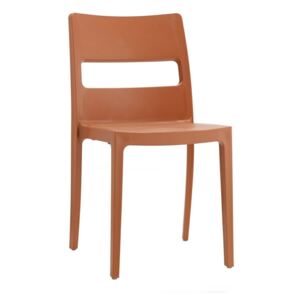 Židle Sai oranžová - terakota