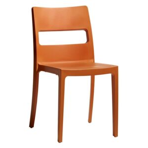 Židle Sai oranžová - pomerančová
