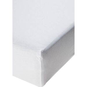 Jersey prostěradlo s elastanem bílé Rozměr: 200x220 cm