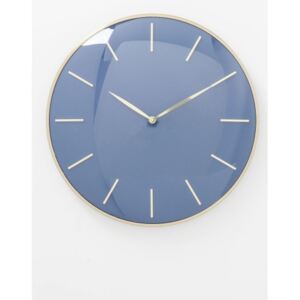 KARE DESIGN Nástěnné hodiny Malibu O 40 cm - modré