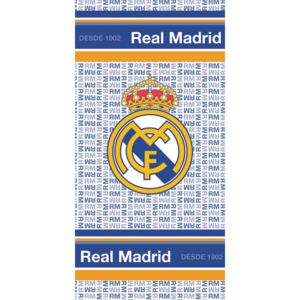 Fotbalová osuška Real Madrid Medium Blue